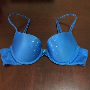 💙Victoria Secret Blue Sparkle Bra💙